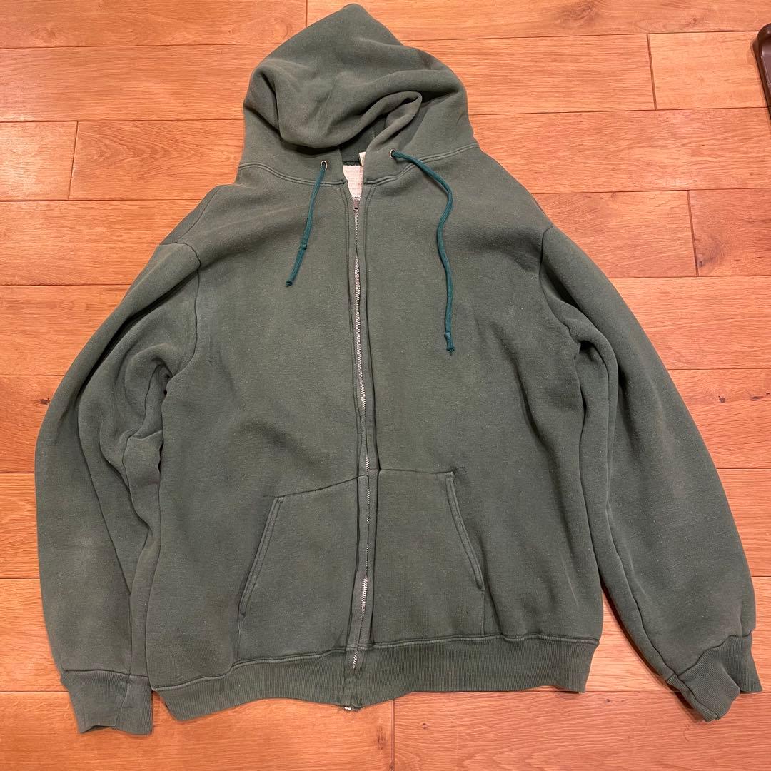 貴重　spruce フェード　グリーン　ジップパーカーXL 貴重 spruce フェード グリーン ジップパーカーXL 【公式通販】