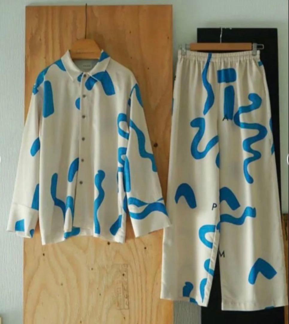 PAMM パム　シャツ　パジャマ　オシャレ　レディース　人気 PAMM（パム） パジャマ ルームウェア 生活模様のパジャマ レディース