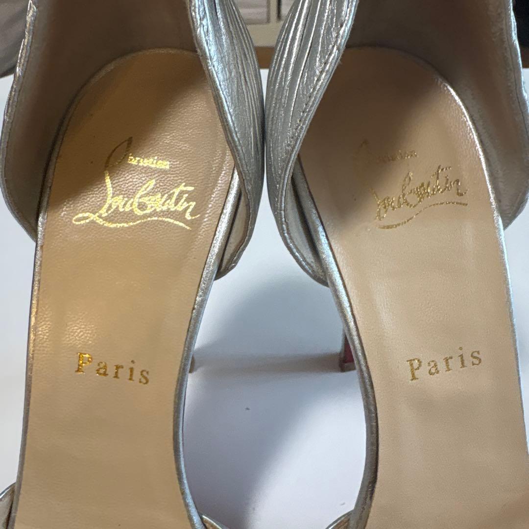 Christian Louboutin Tuca100オープントゥD'Orsay - メルカリ