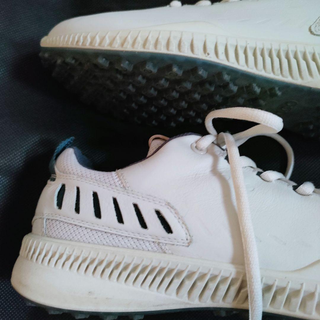 美品✨ecco エコー　ゴルフシューズ　39 24.5cm スパイクレス