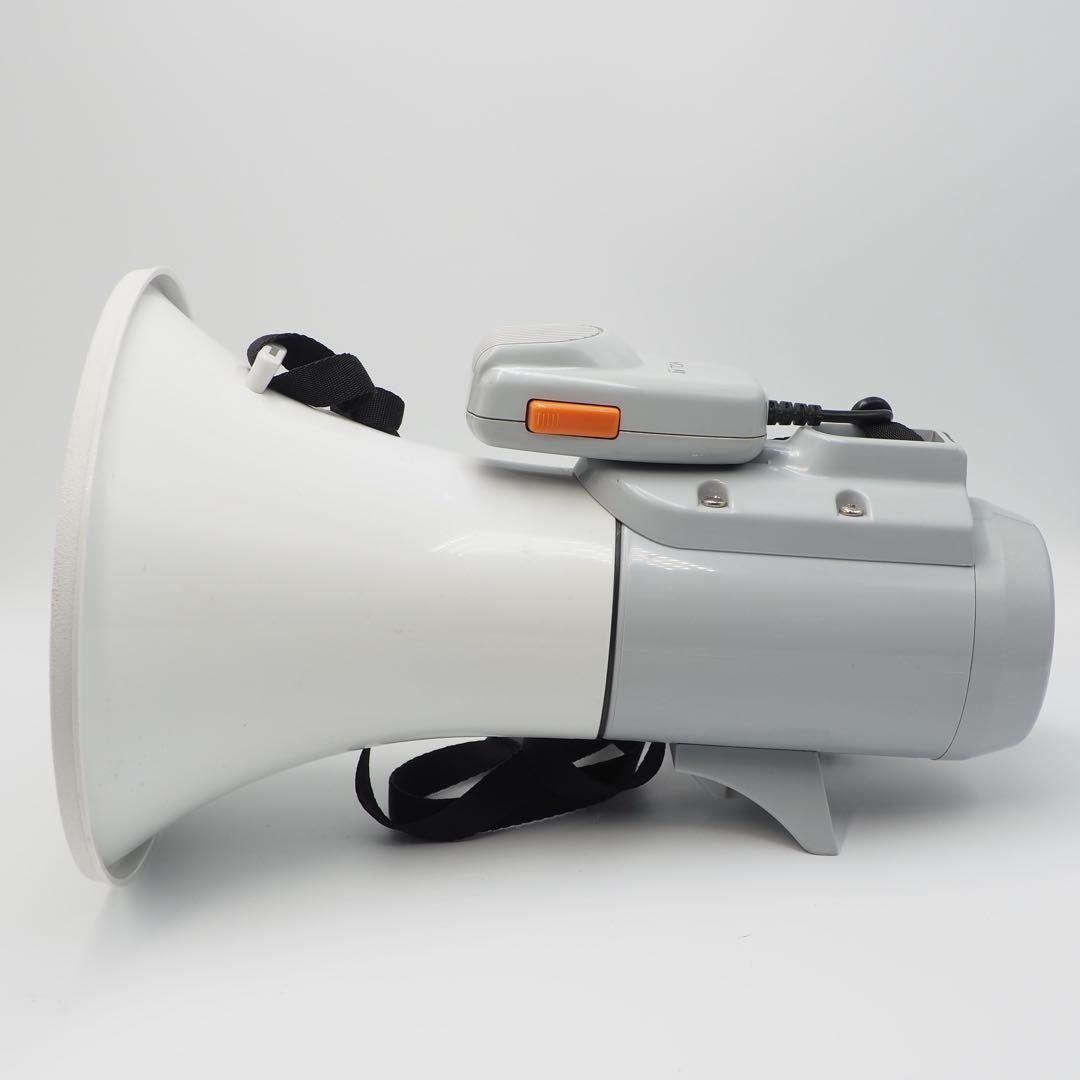 TOA ER-2115 拡声器 ショルダーメガホン マイク付 TOA 拡声器 15W メガホン マイク付き 抗菌処理 ショルダー型メガホン