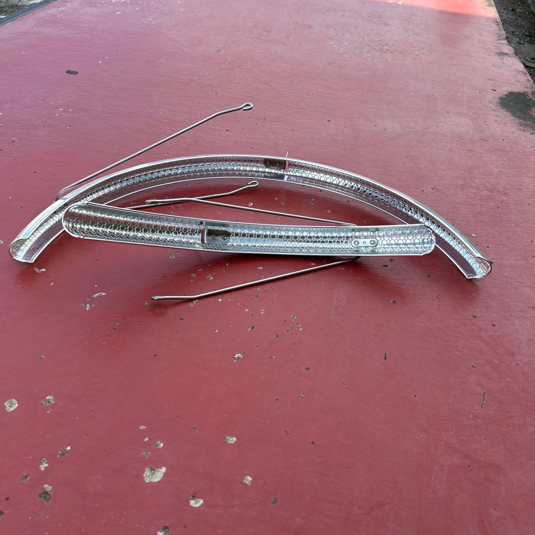 美品）純正ビアンキ Lepre ミニベロ8 亀甲フェンダー 前後セット 20