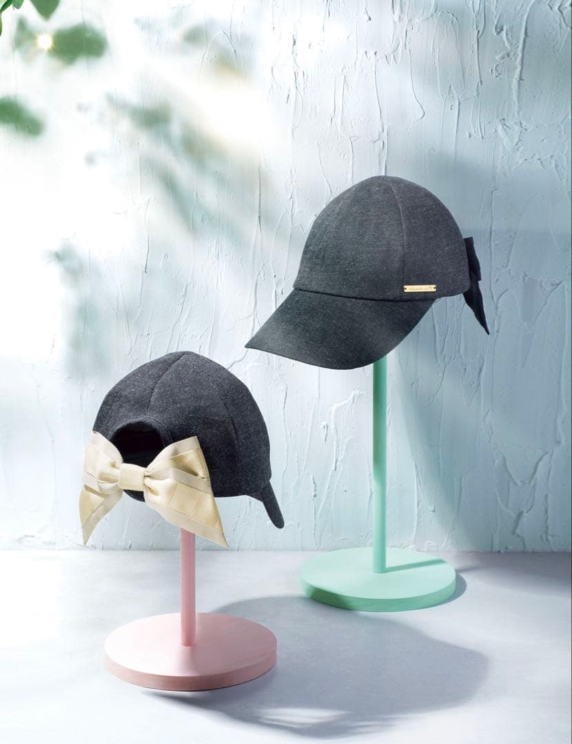 新品未使用品 アシーナニューヨーク ベッキー キャップ ブラック