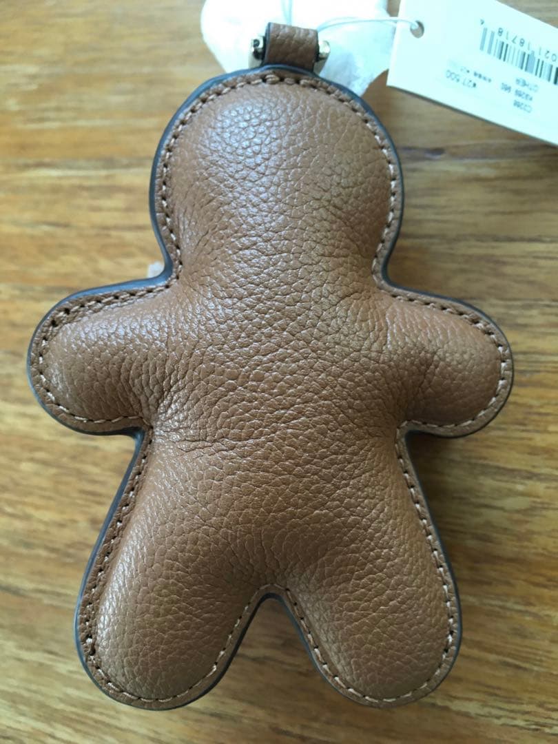 ケイトスペード ジンジャーマン バッグチャーム クリスマス ホリデー