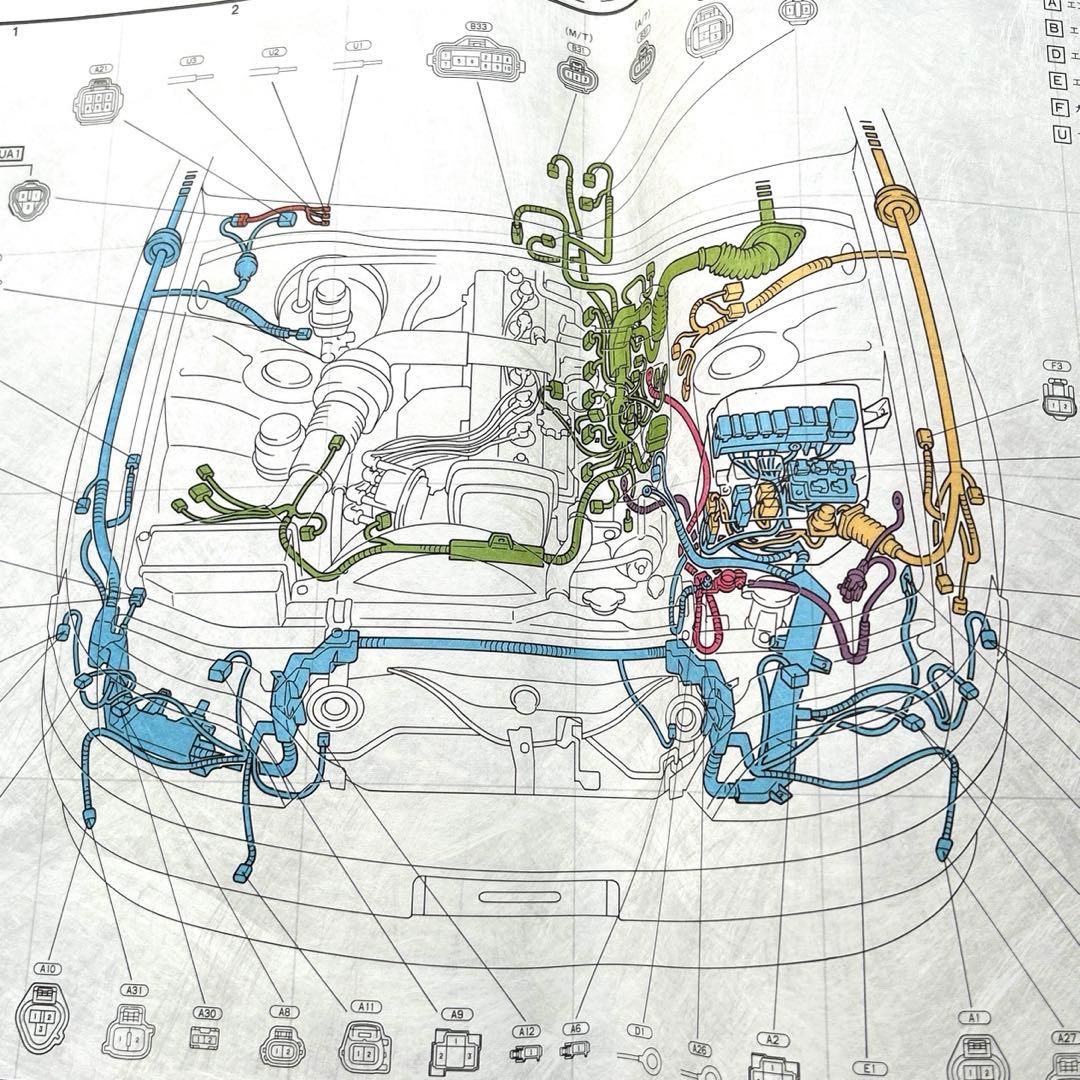 入手困難 TOYOTA マークⅡ チェイサー クレスタ 配線図集 マニュアル