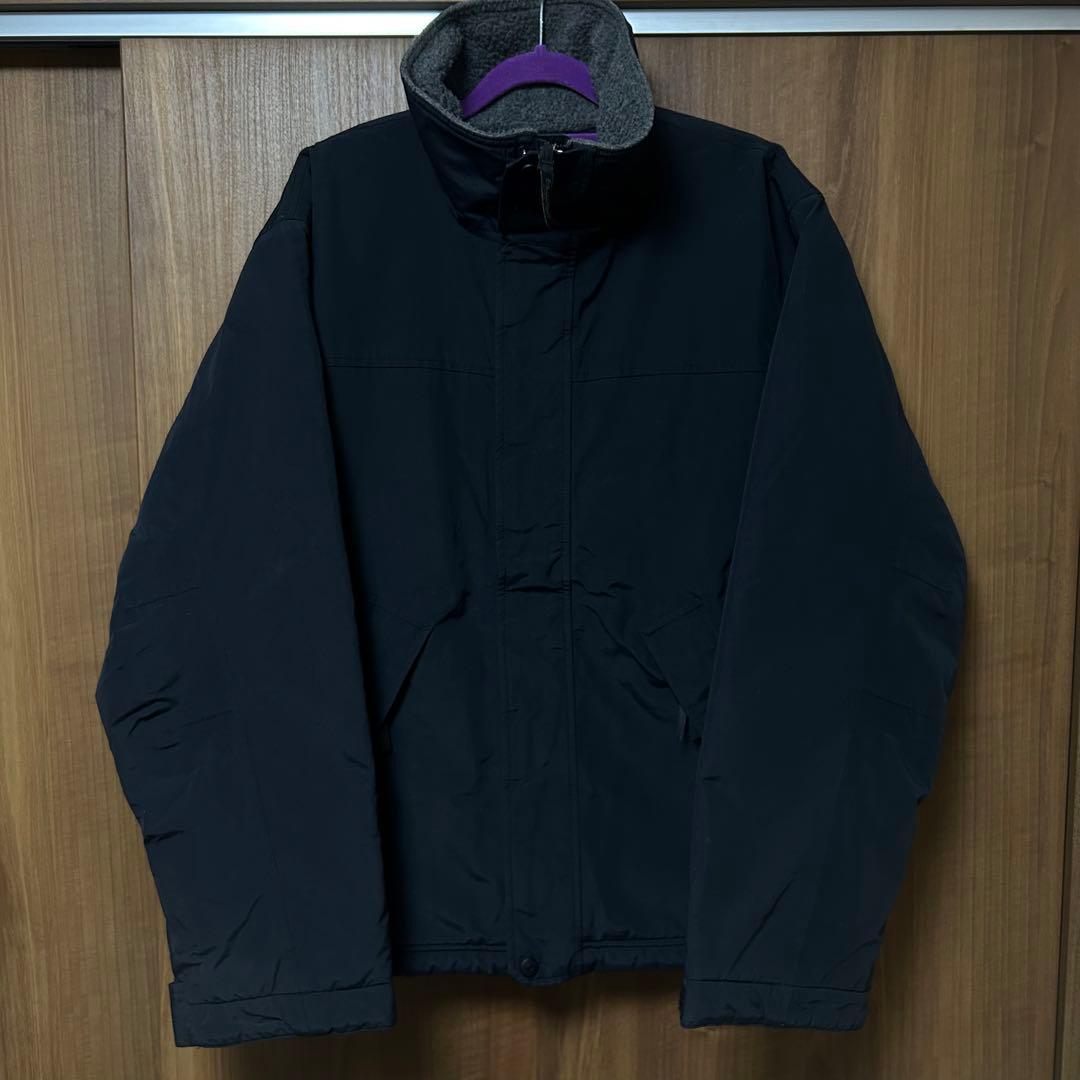【90s 美品】L.L.BEAN ウォームアップジャケット　ゴアテックス　黒