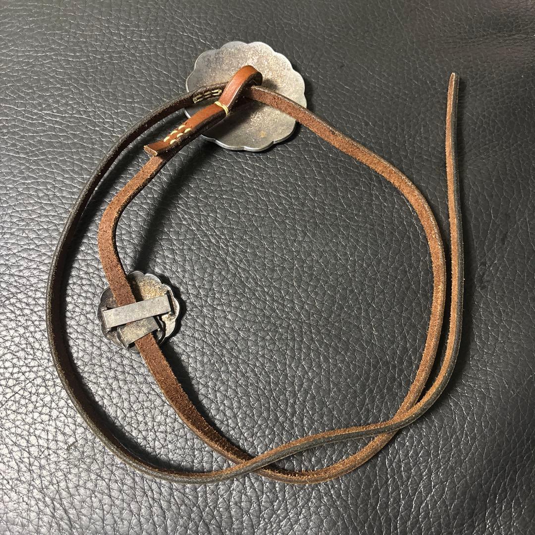 KAPITAL スカラップエッジ レザーベルト B98271329