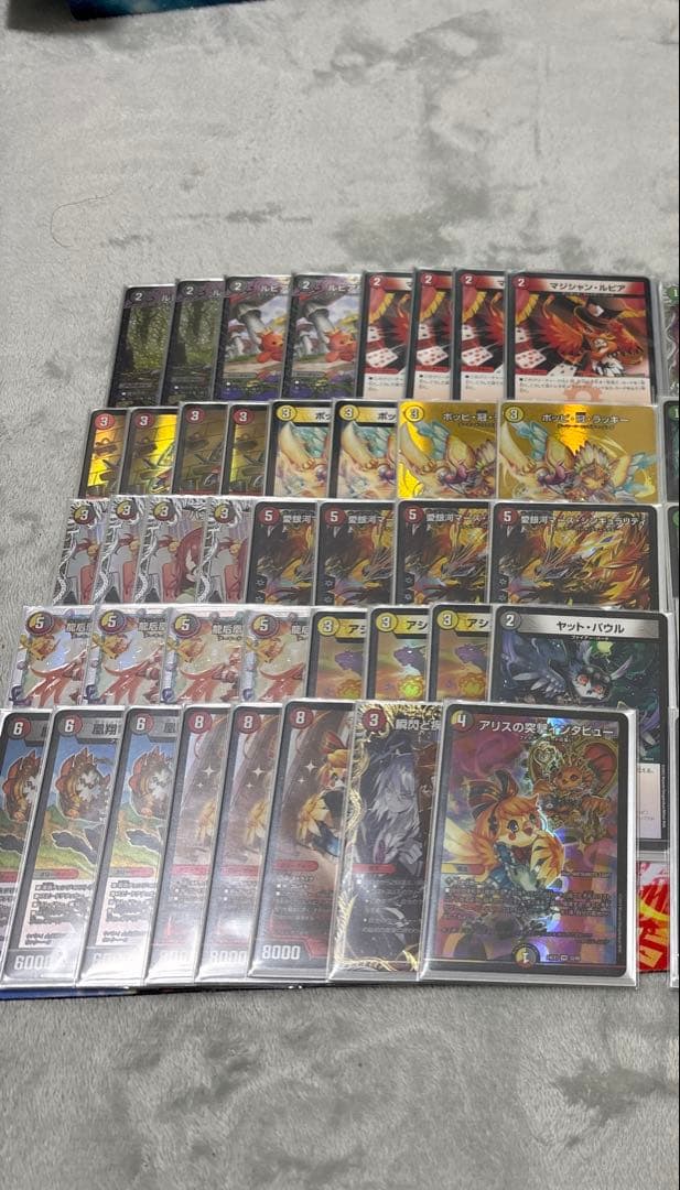 構築済み】デュエマ ファイヤーバード デッキ スリーブ付き ドラゴンより強い鳥【デイガファイアーバード】 デッキ&三重スリーブ