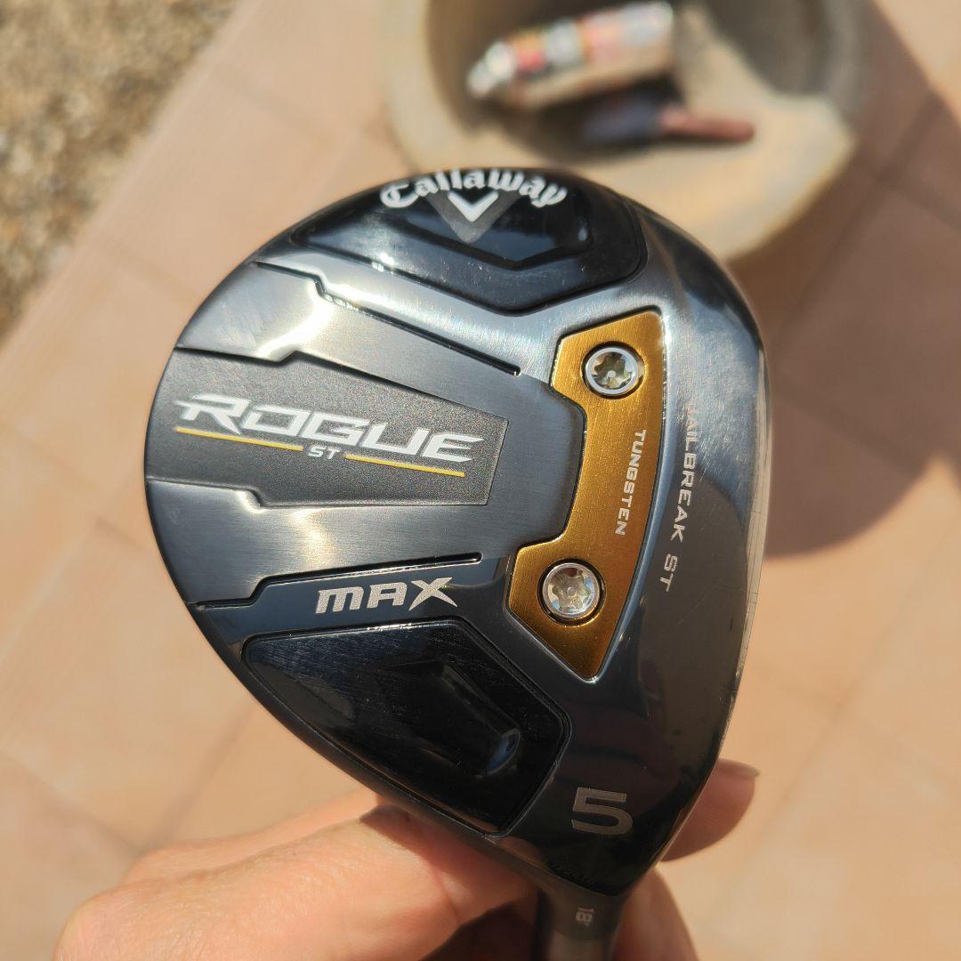 Callaway Rogue ST MAX フェアウェイウッド 5W キャロウェイ ROGUE（ローグ）ST MAX フェアウェイウッドの試打