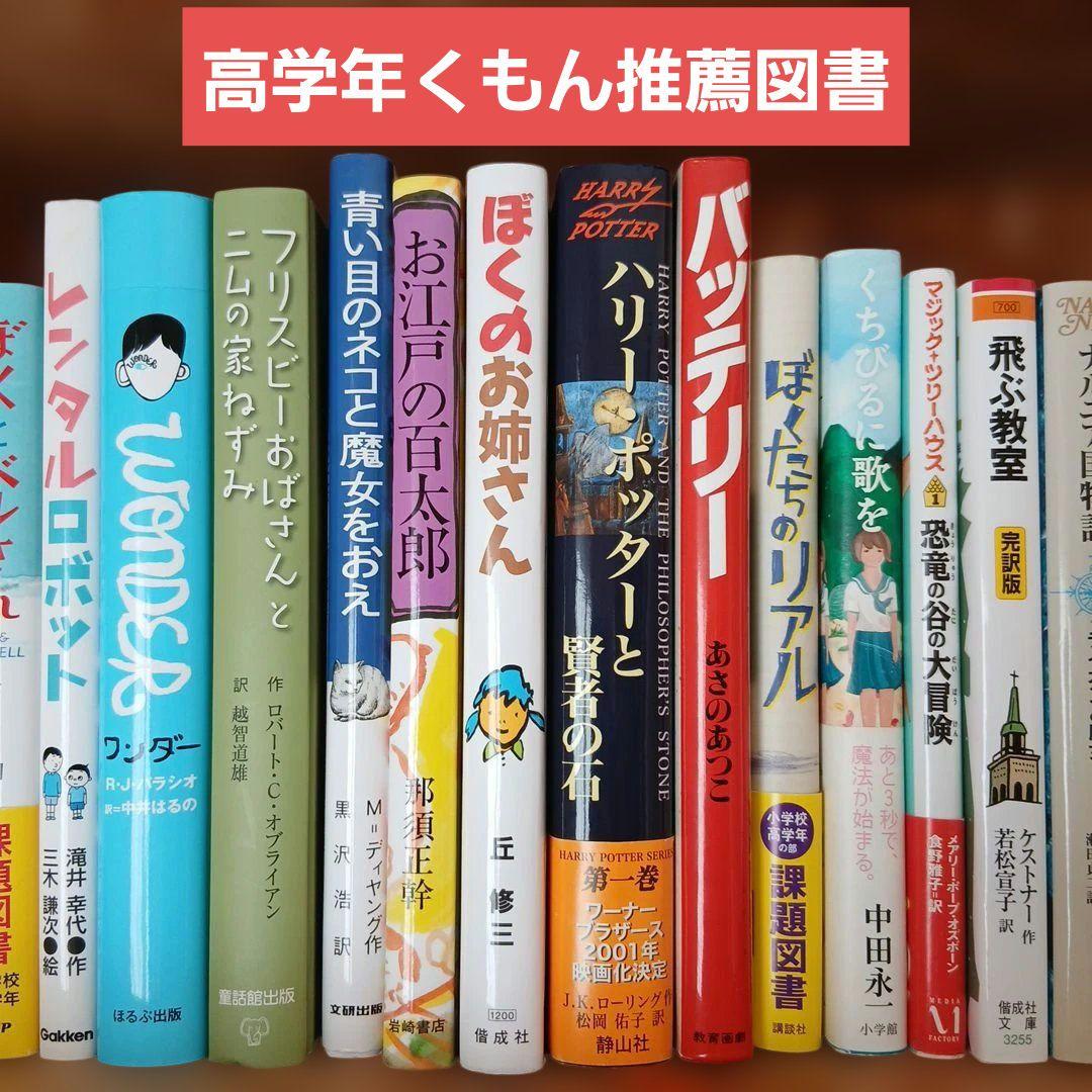 富士山【高学年～】くもん推薦図書など　児童書まとめ売り30冊　小説 課題図書 くもん推薦図書など 30冊セット まとめ売り 低学年 高学年