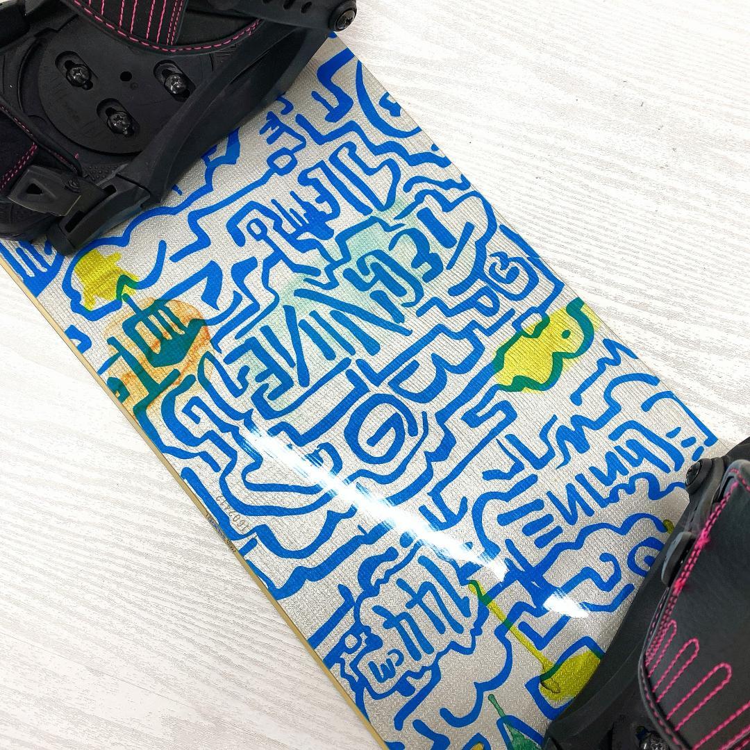TECHNINE レディース スノーボード スノボー 144cm 25.5cm