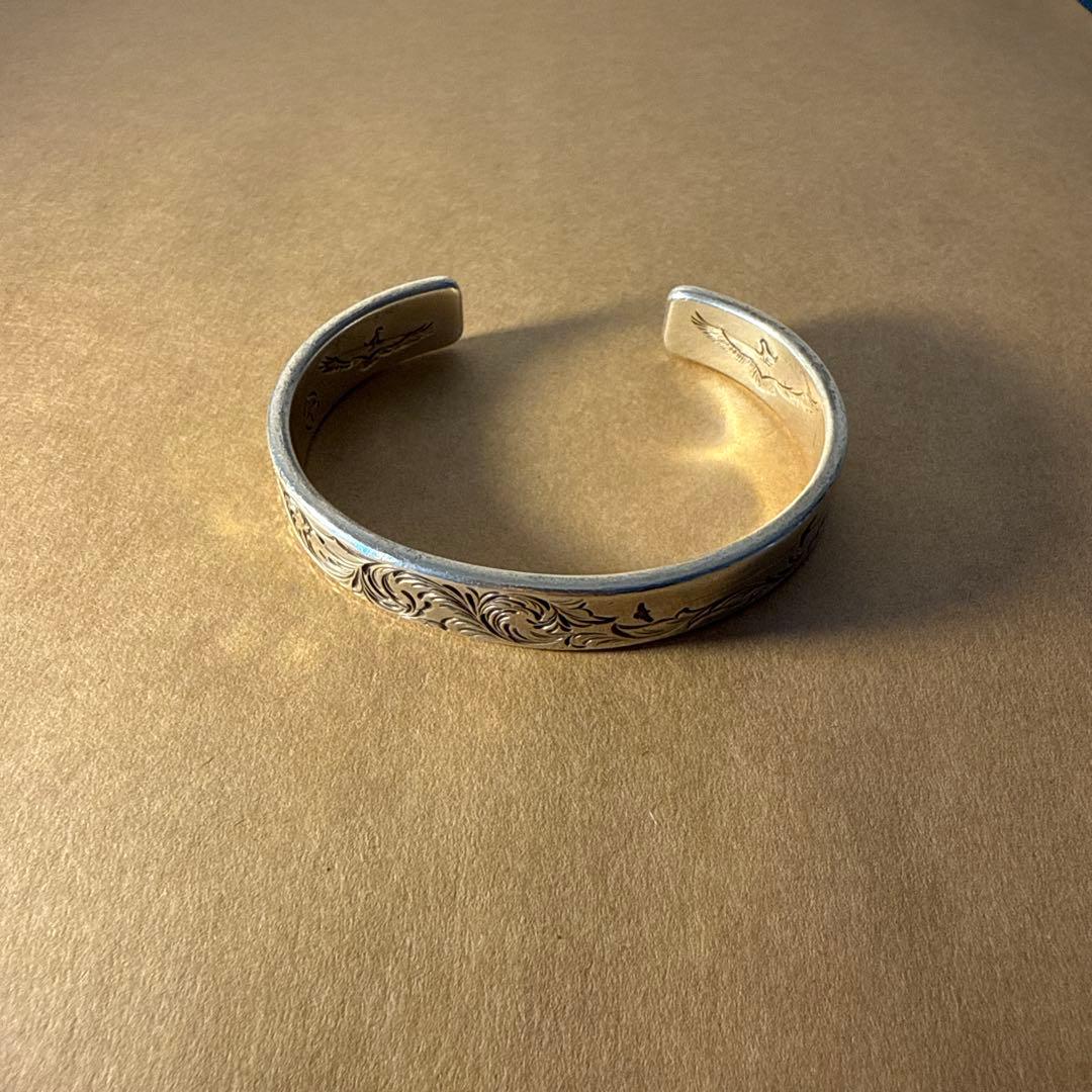 KEN KIKUCHI (ケンキクチ) K18付き 唐草バングル ケンキクチ KENKIKUCHI 唐草バングル - メルカリ