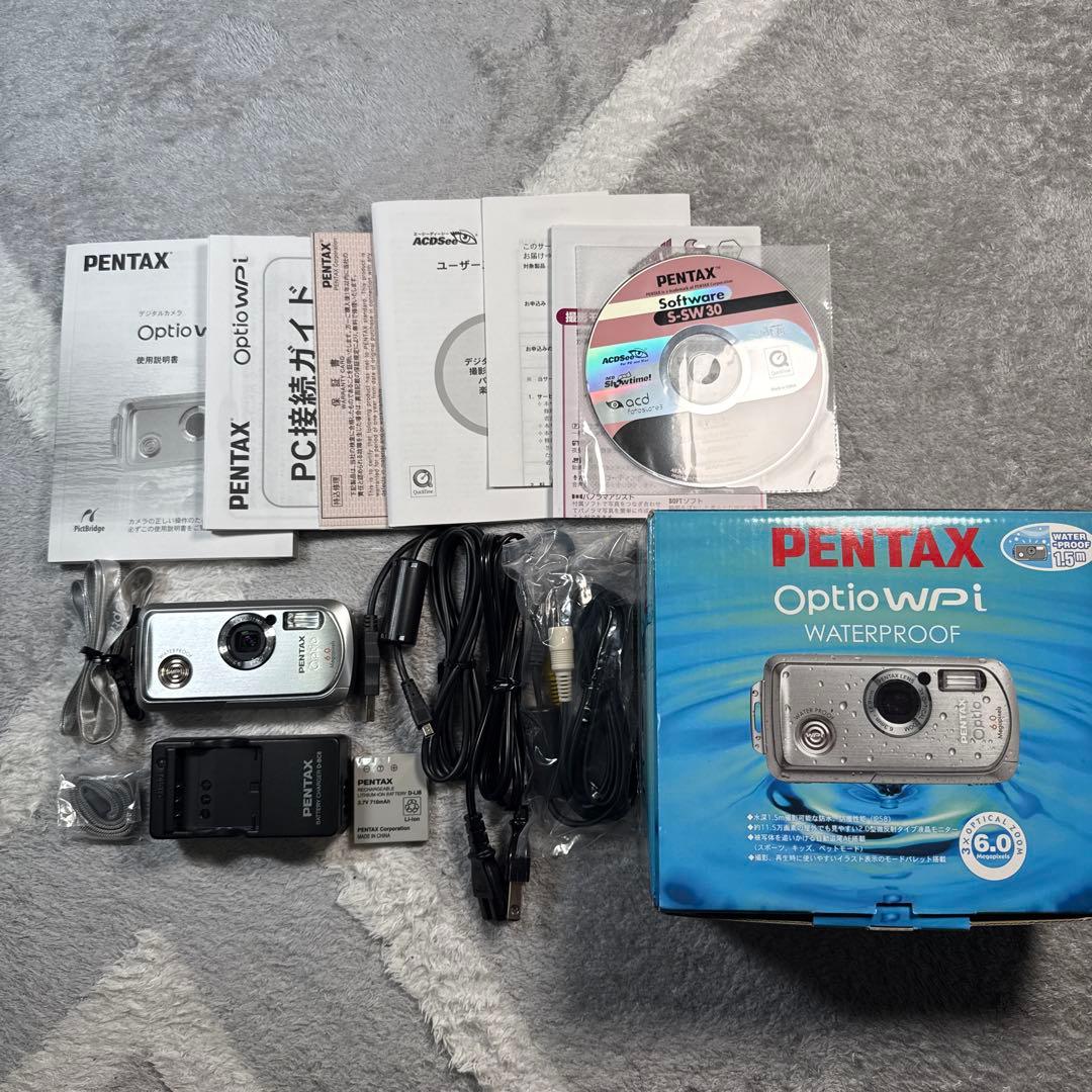 PENTAX Optio WPi オプティオ シルバー Pentax Optio WPi digital camera