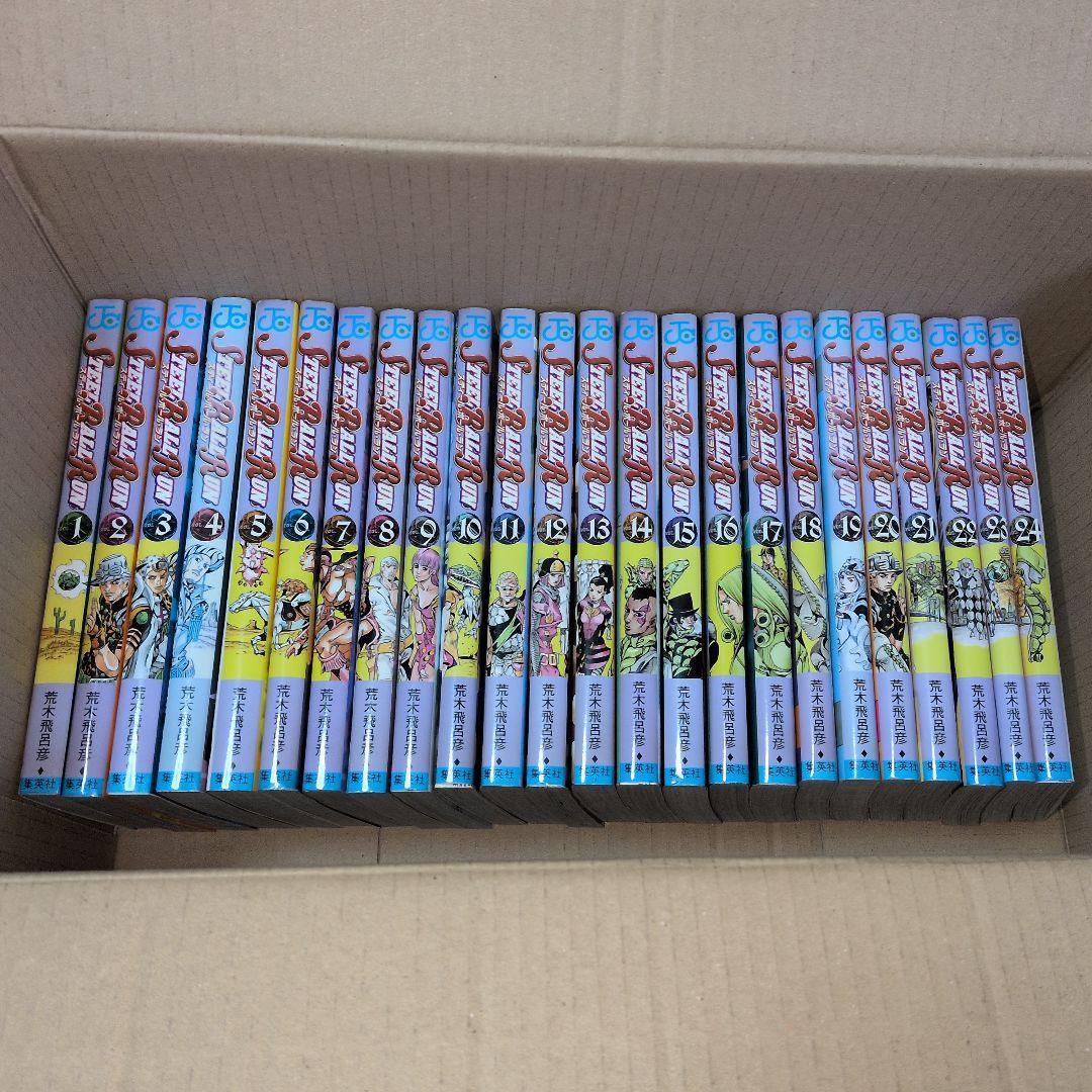 スティール・ボール・ラン 全巻セット　アニメ化　ジョジョ　初版多数 スティール・ボール・ラン 全巻セット アニメ化 ジョジョ 初版多数