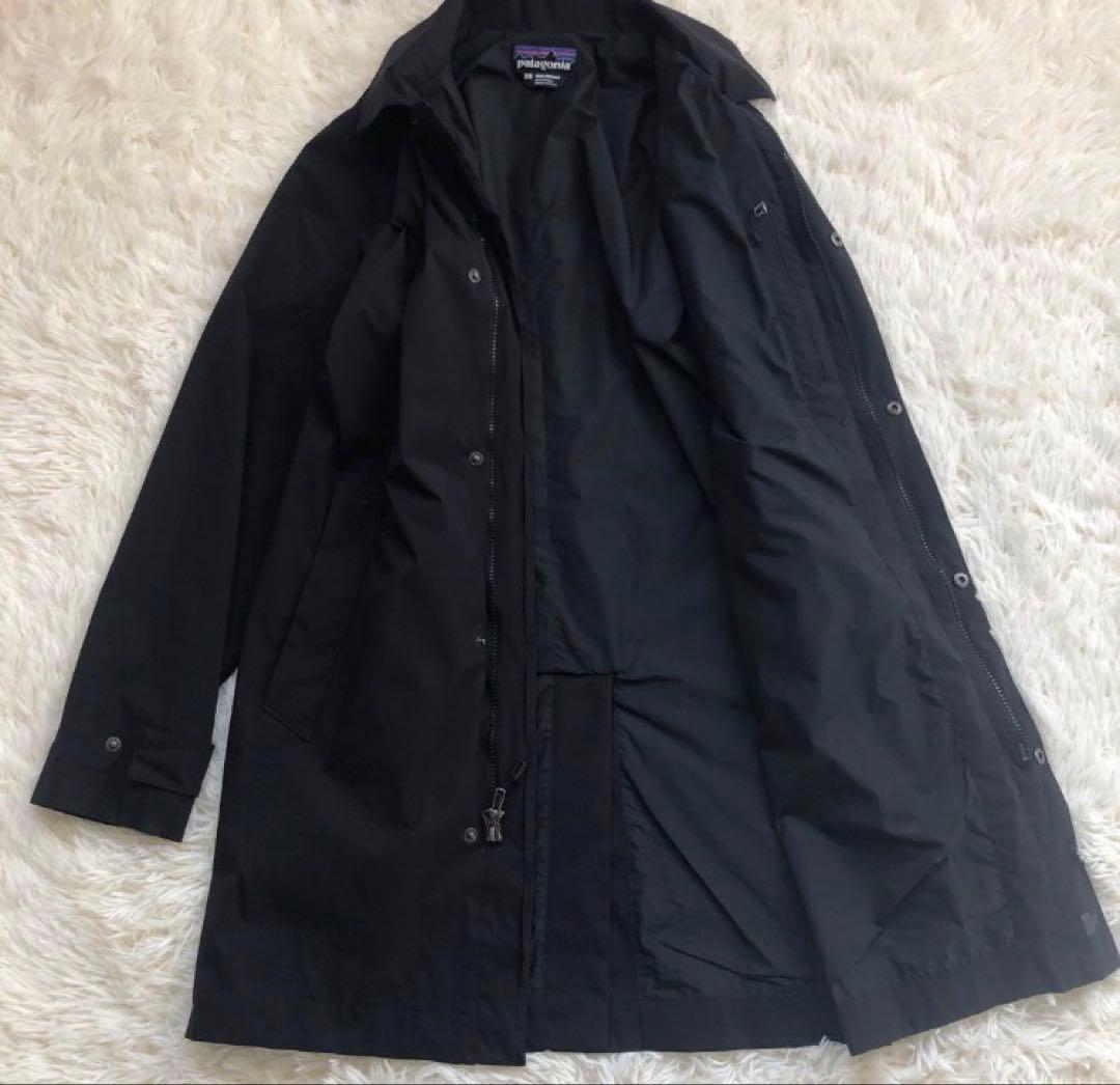 美品✨patagonia Fogbank TrenchCoat メンズXS 黒 - メルカリ