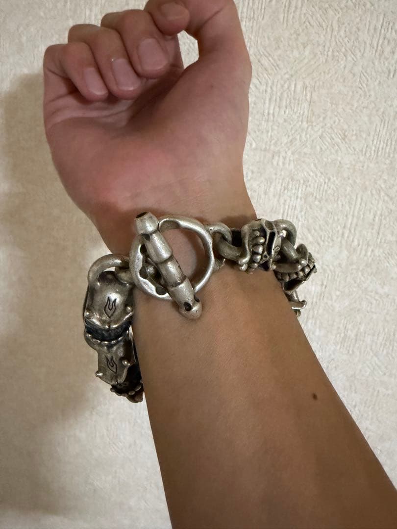 スターリンギア 旧型デビルブルーザー フルスカルブレスレット【廃盤