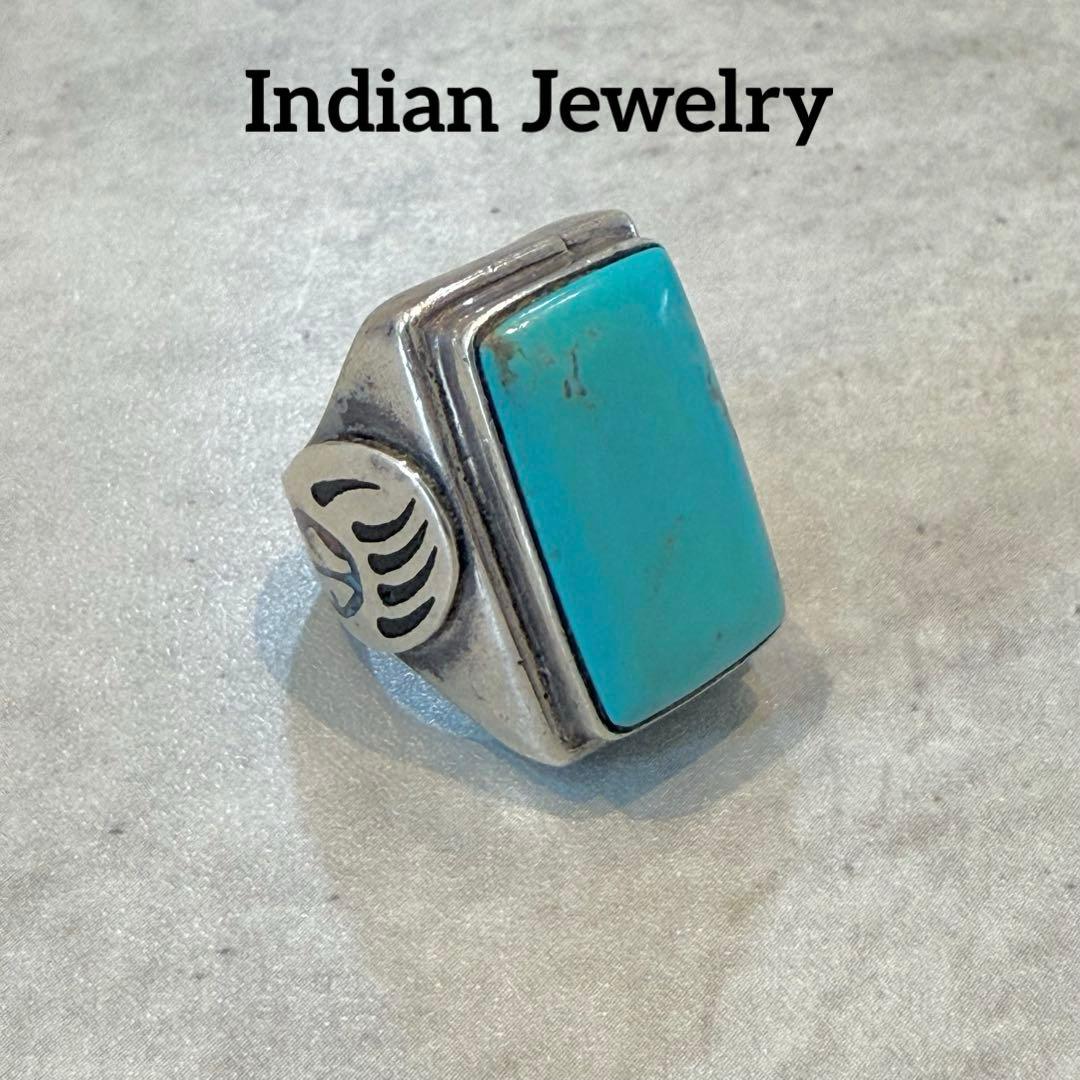 IndianJewelry ビッグターコイズ ベアクロー シルバーリング ナバホ 楽天市場】インディアン ジュエリー 【NAVAJO】 シルバー リング Size