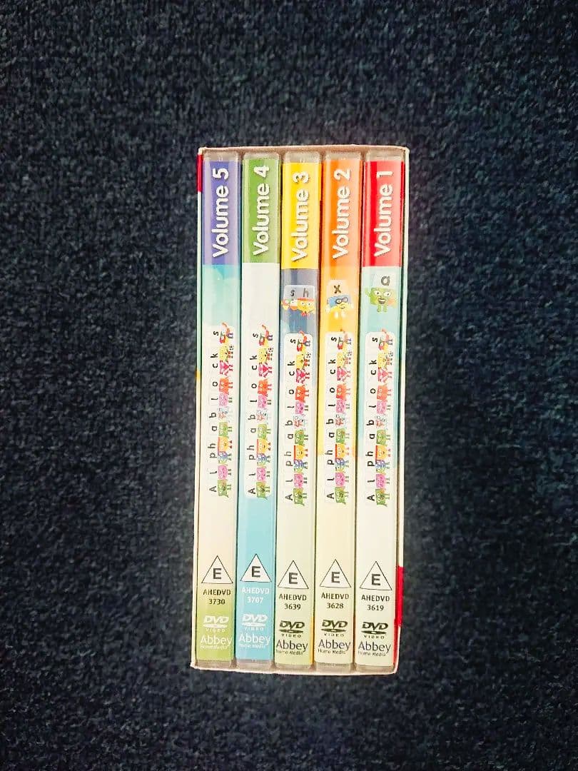 アルファブロックスフォニックス学習DVD英語alphablocks教育教材dweの