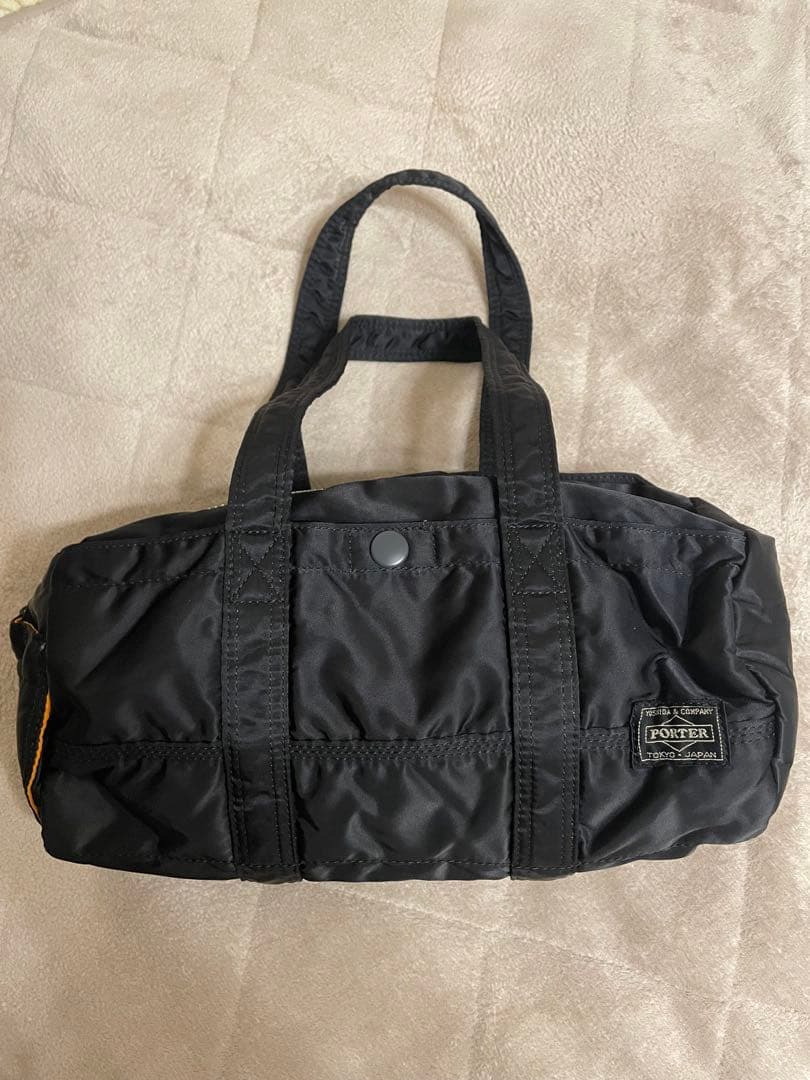 PORTER タンカーブラック ドラムバッグS ミニボストンバッグ TANKER(タンカー) DRUM BAG(L) | 吉田カバンホームページ | YOSHIDA & Co.