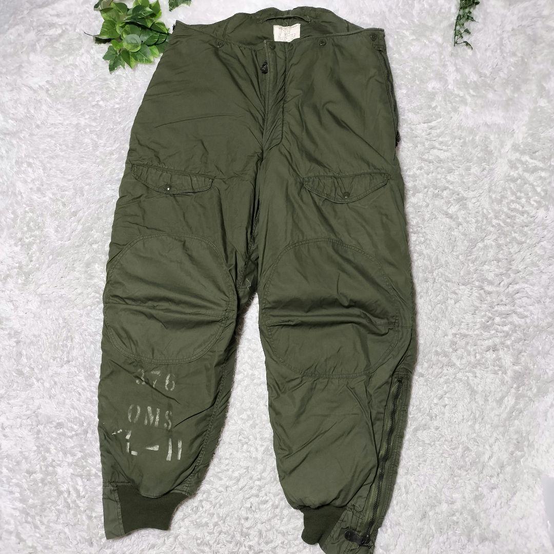 【米軍本物】　アメリカ空軍　70年代 フライトパンツF-1B　サイズ42 実物 USED 米軍 U.S.A.F. F-1B フライトパンツ サスペンダーなし