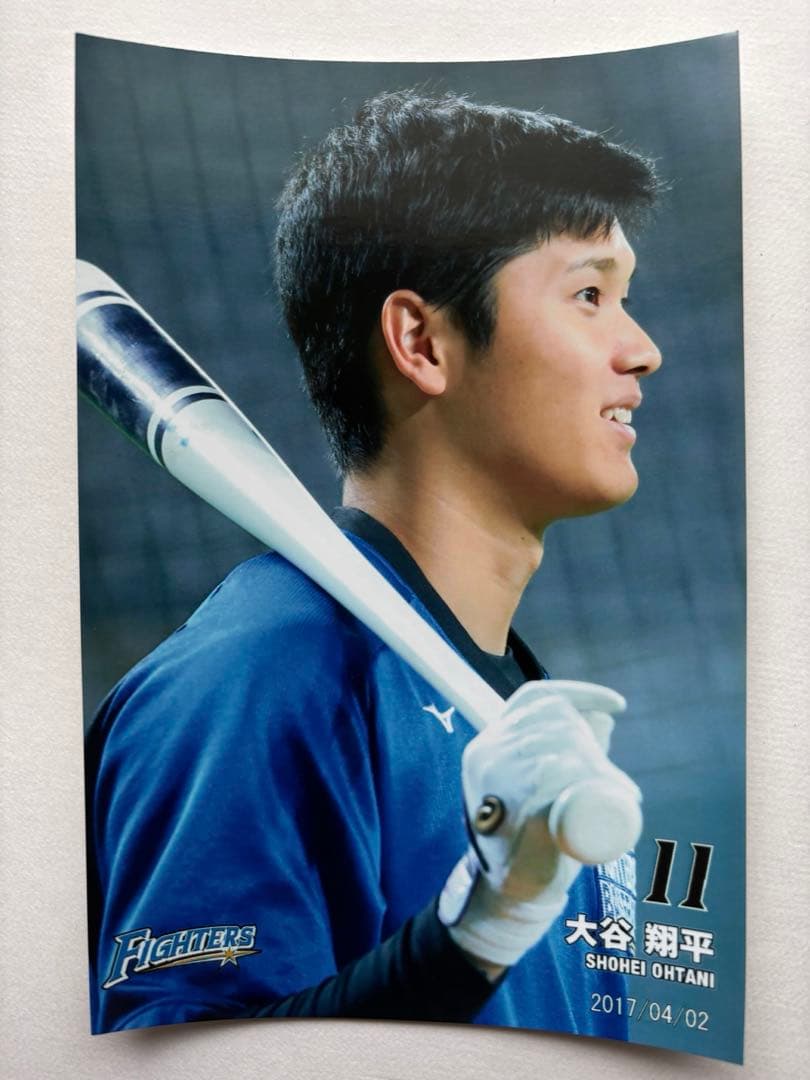 北海道日本ハムファイターズ 大谷翔平 球団公式写真 ハイライトフォト