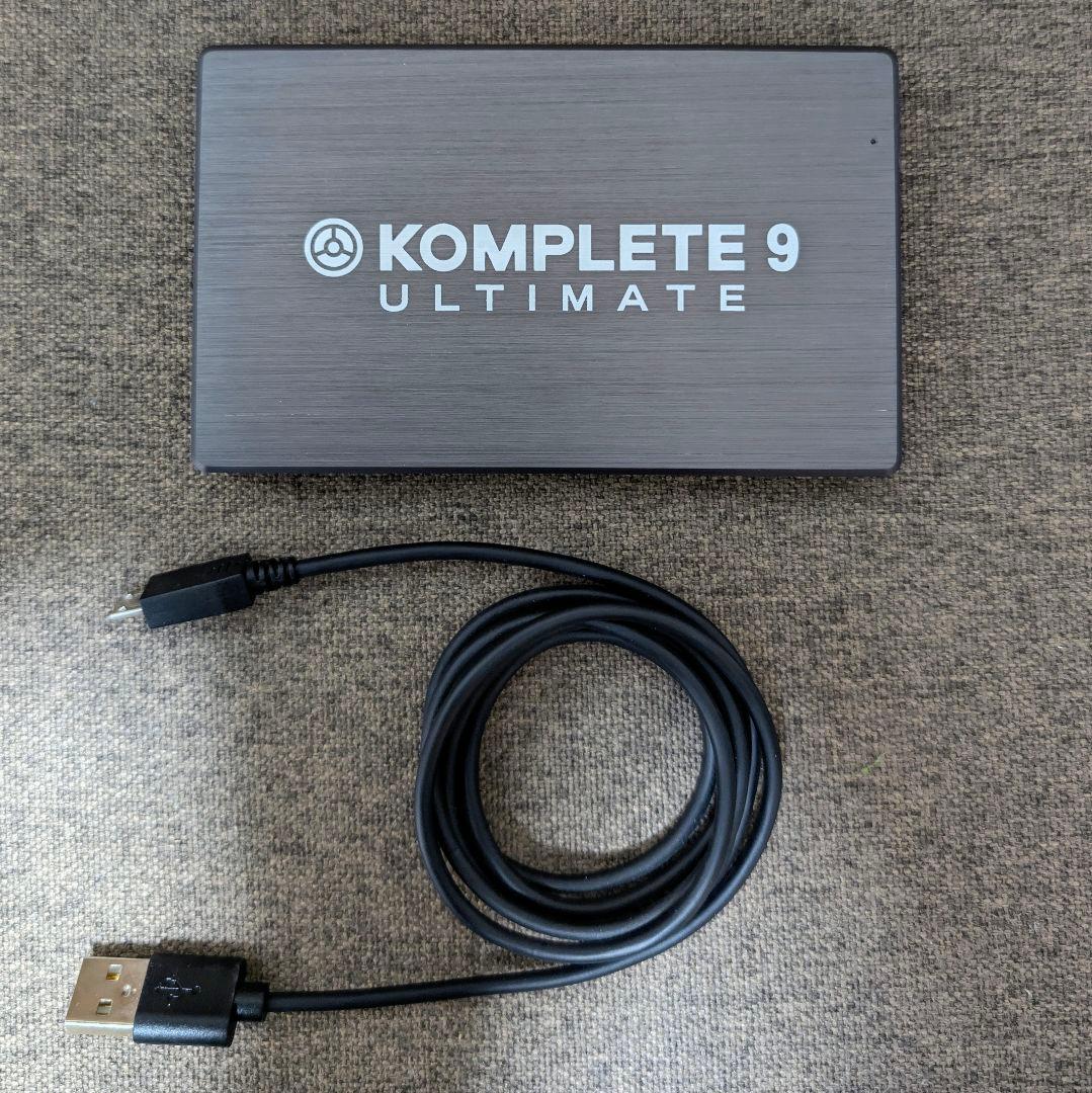 NI KOMPLETE 9 ULTIMATE 外付けHDD版（未使用・未登録） NI KOMPLETE 9 ULTIMATE 外付けHDD版（未使用・未登録） - メルカリ