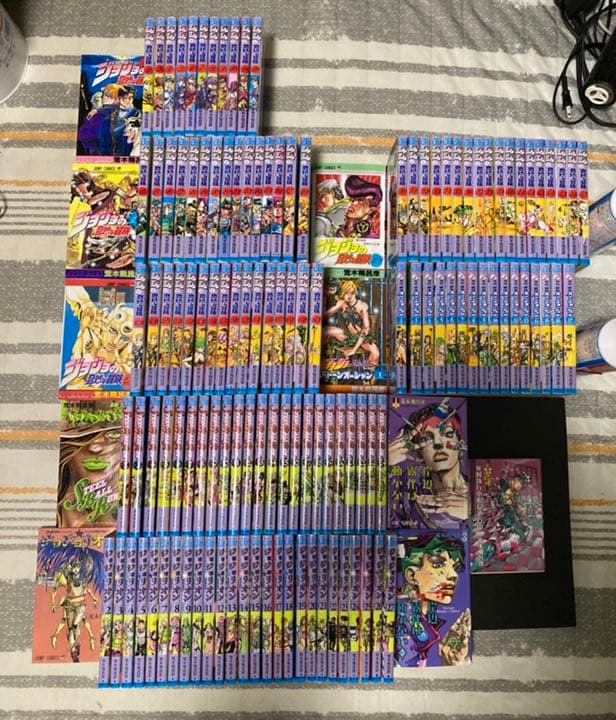 ジョジョの奇妙な冒険 1〜8部全巻セット+おまけ - メルカリ