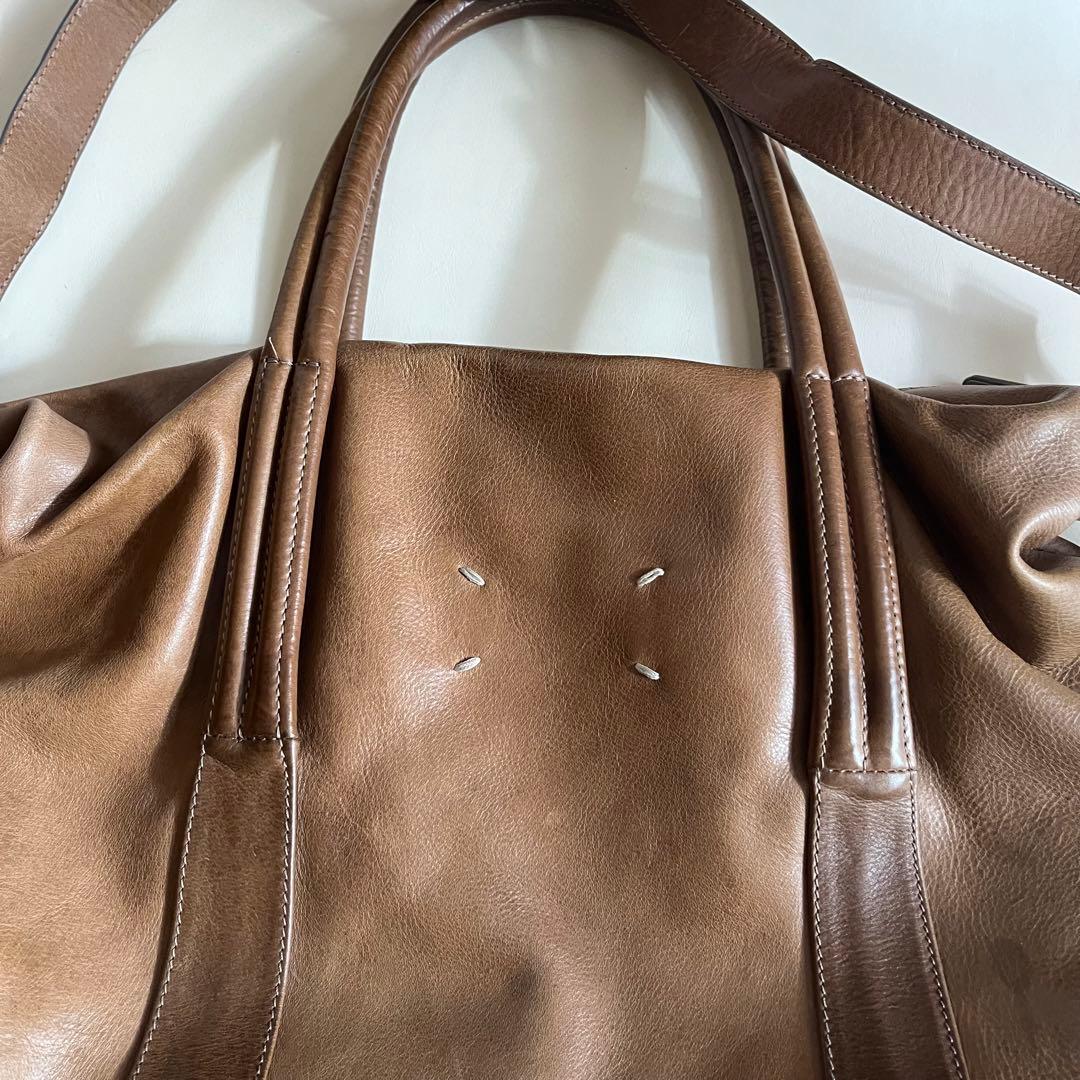 Maison Martin Margiela レザーバッグ トートバッグ - メルカリ