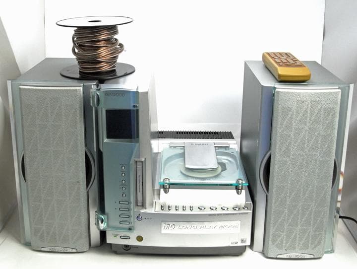 ケンウッド RD-L7MD CD・MDコンポ リモコン・取説付き - メルカリ