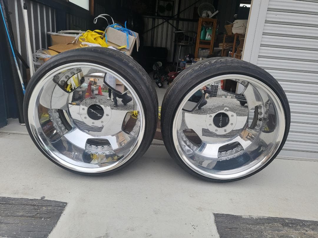 絶版希少当時物超深リム極太ワーク ユーロライン メッキ鬼リム - メルカリ