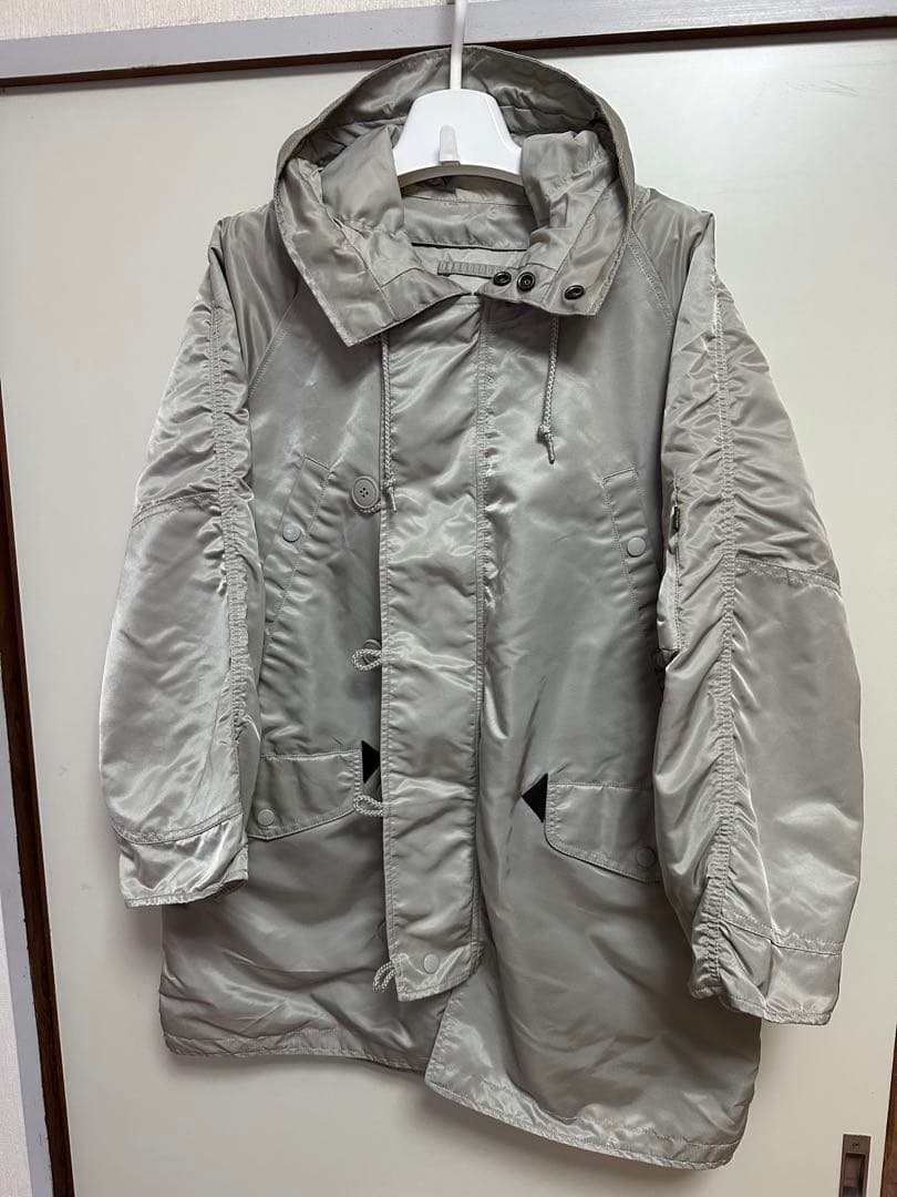 zucca ALPHAINDUSTRIESリバーシブルブルゾンSサイズ ズッカ×アルファ インダストリーズ、ミリタリー仕様の“リバーシブル