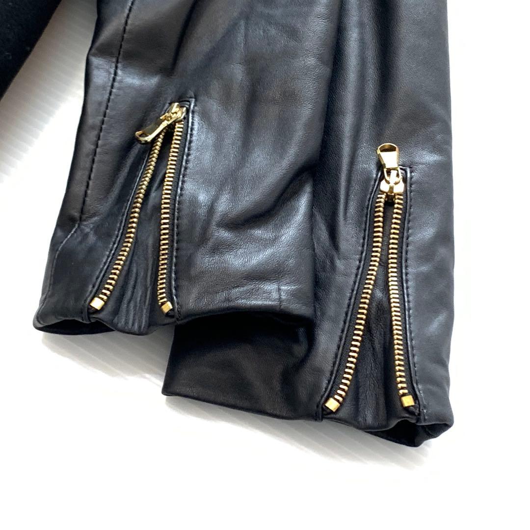 ○美品 Cinquanta 40 イタリア製 定価120,000程 ムートンJK