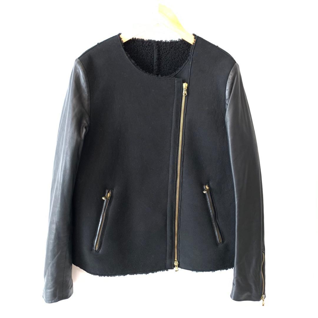 ○美品 Cinquanta 40 イタリア製 定価120,000程 ムートンJK