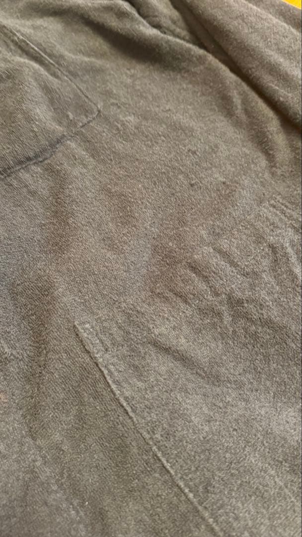 オーラリー ダークブラウン ノーカラージャケット 今治タオル - メルカリ