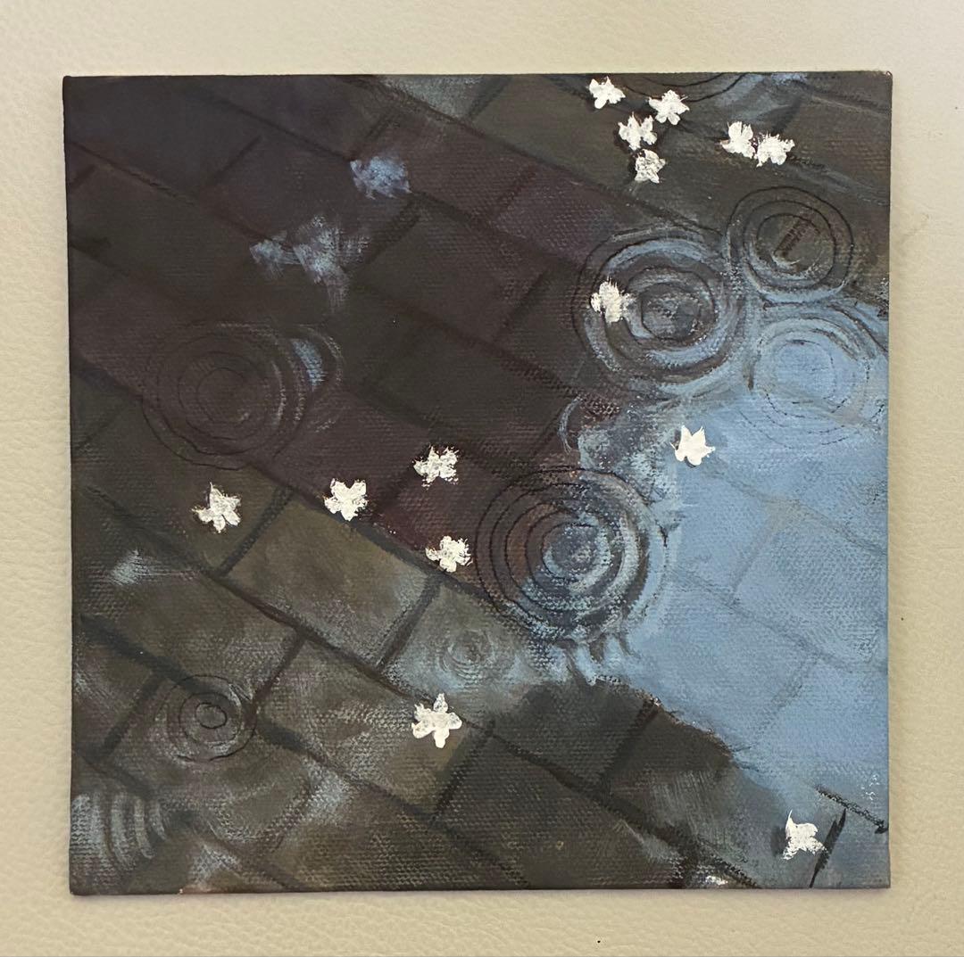 アクリル画 風景 1136