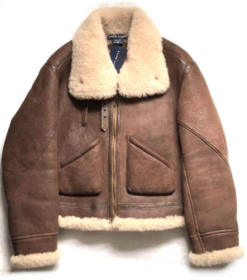 ラルフローレン ムートン シアリングジャケット - メルカリ