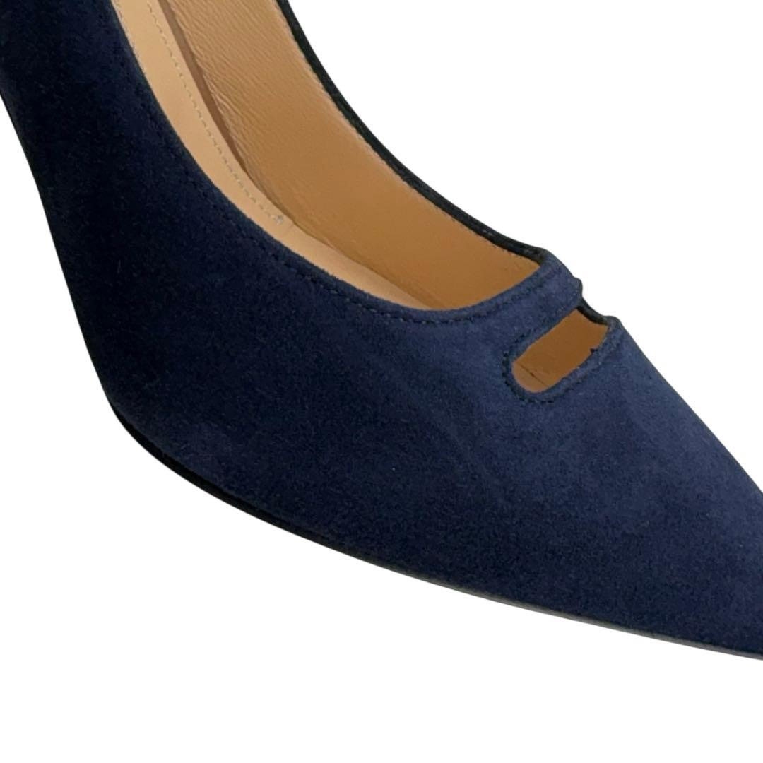 ほぼ未使用】PELLICO ペリーコ 22cm 35 アネッリ ネイビー - メルカリ