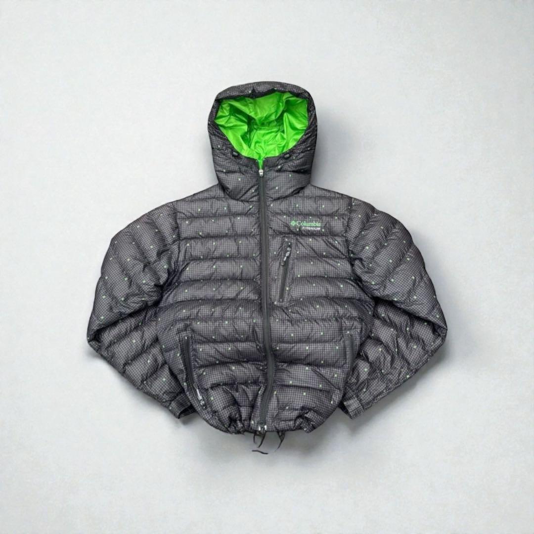 希少カラー Columbia アルパインダウンパーカ クレイターレイク