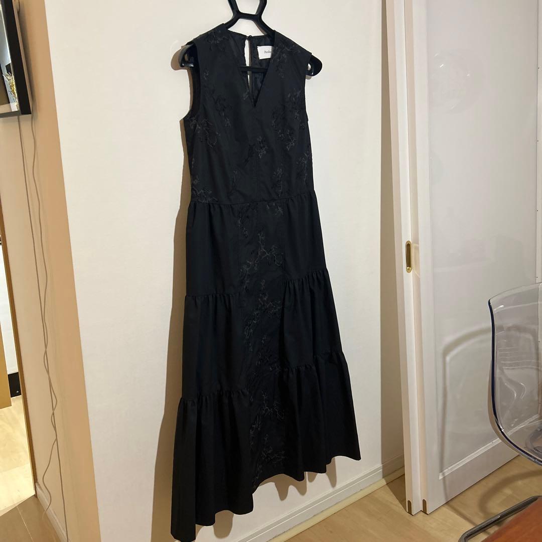 Arobe ノースリーブロングワンピース ブラック サイズ2 - メルカリ