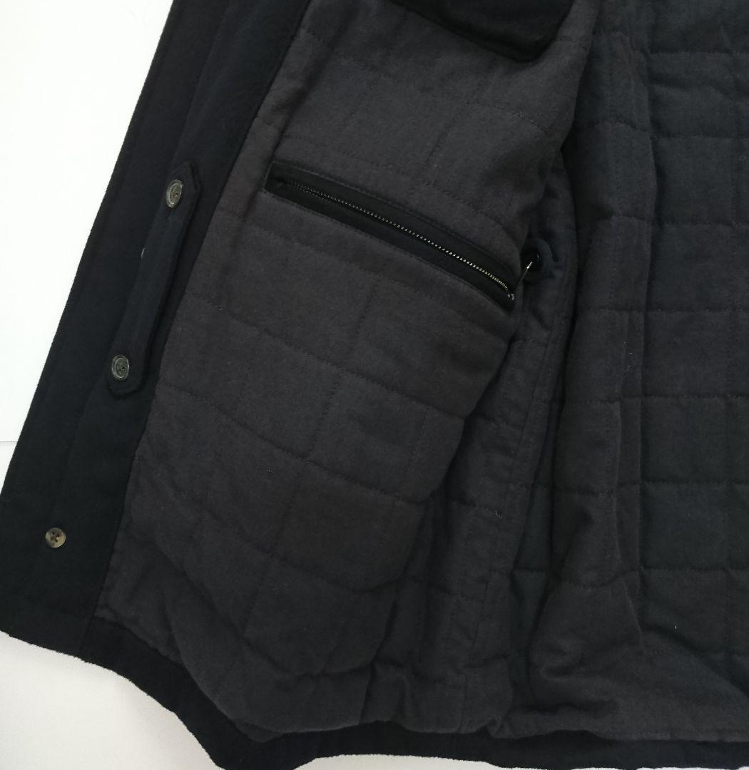 ブルックスブラザーズ✨ロロピアーナ コート ウール ネイビー レイン