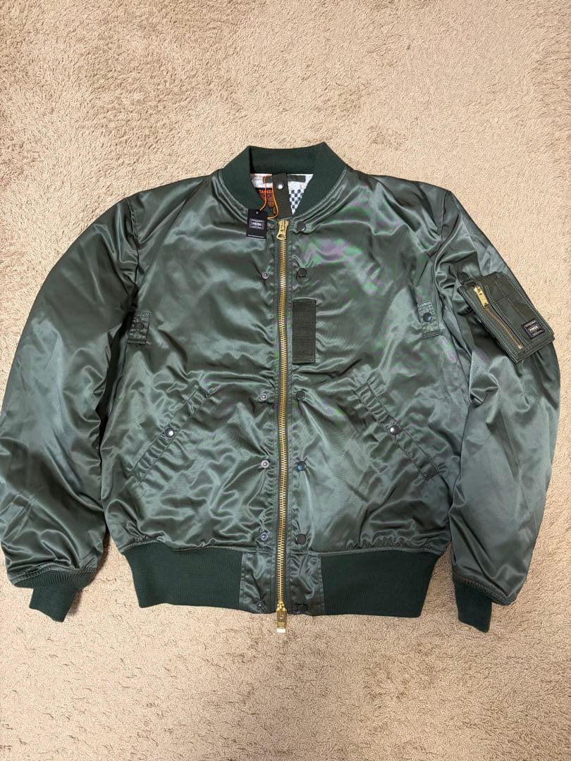 b*t様 PORTER x Buzz Rickson's MA-1 & Wall - メルカリ