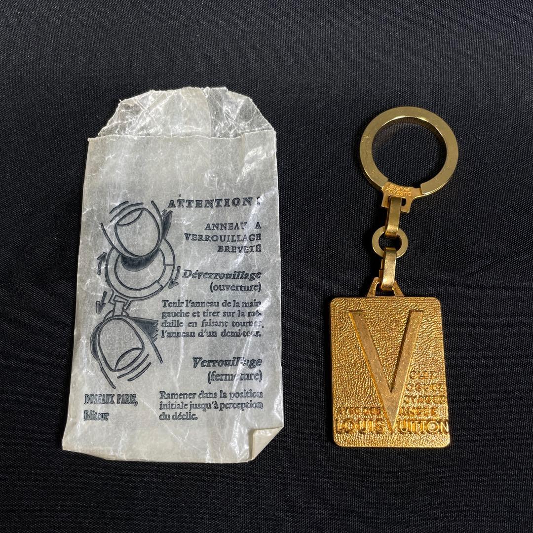 LOUIS VUITTON ルイヴィトン ヴィンテージ キーリング LOUIS VUITTON - LOUIS VUITTON ルイヴィトン ビンテージ キーリング