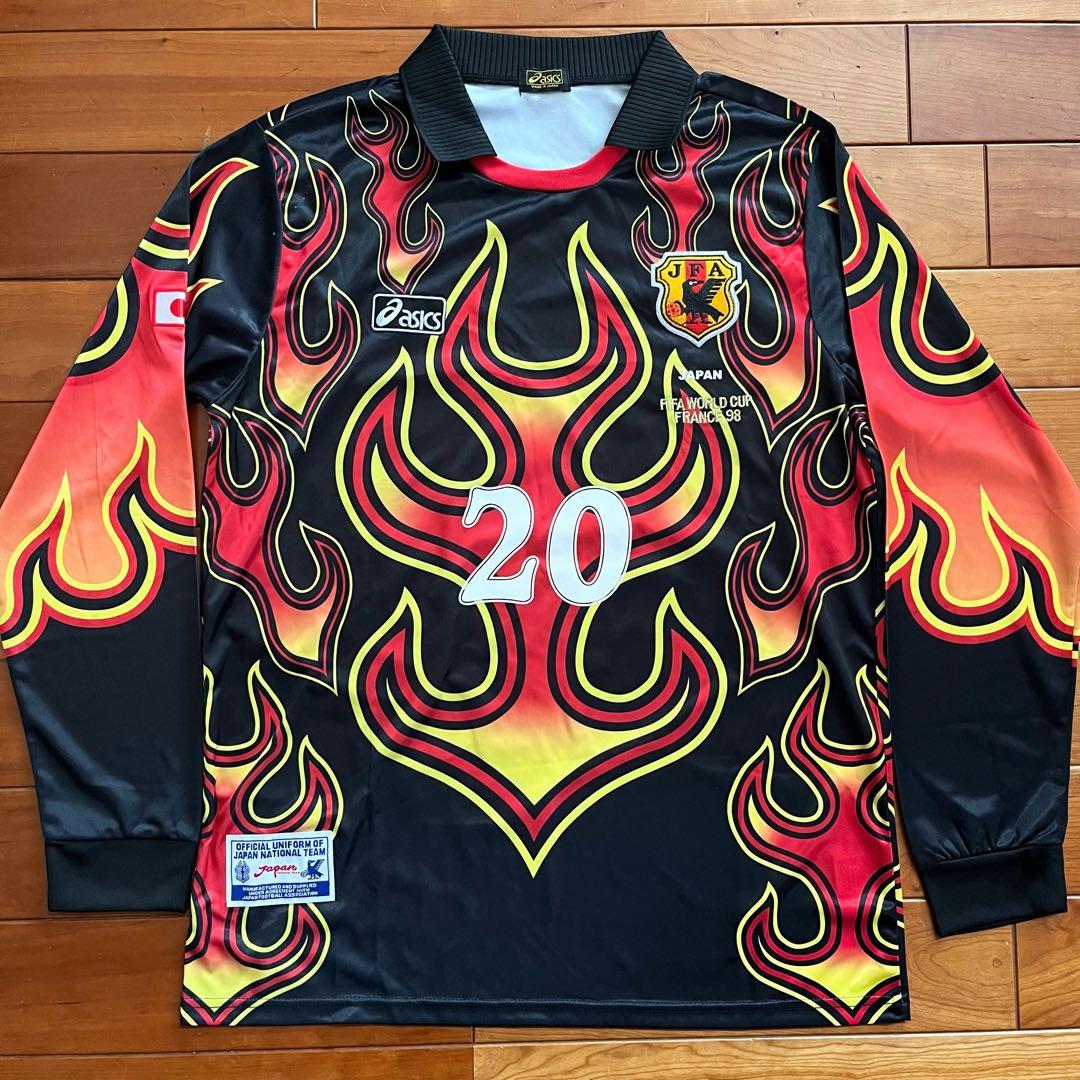 未使用品】川口能活 GK キーパー 日本代表 ユニフォーム 98 フランス