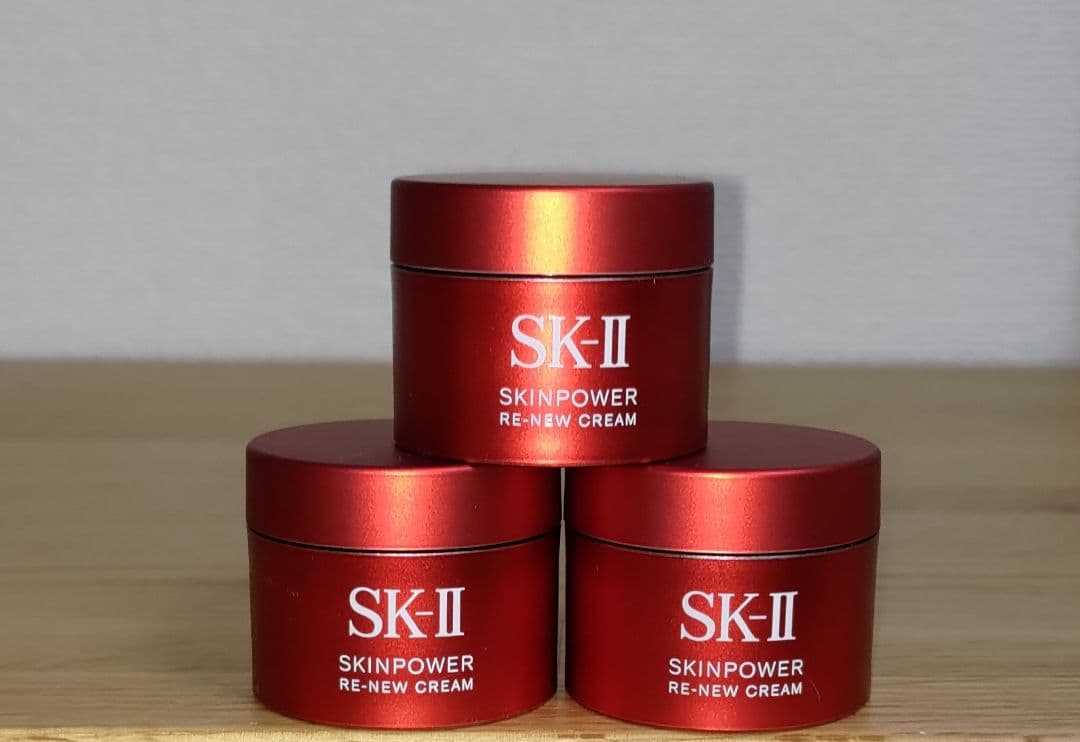 2025年製〒SK-II スキンパワー リニュー クリーム 15g×3個 - メルカリ