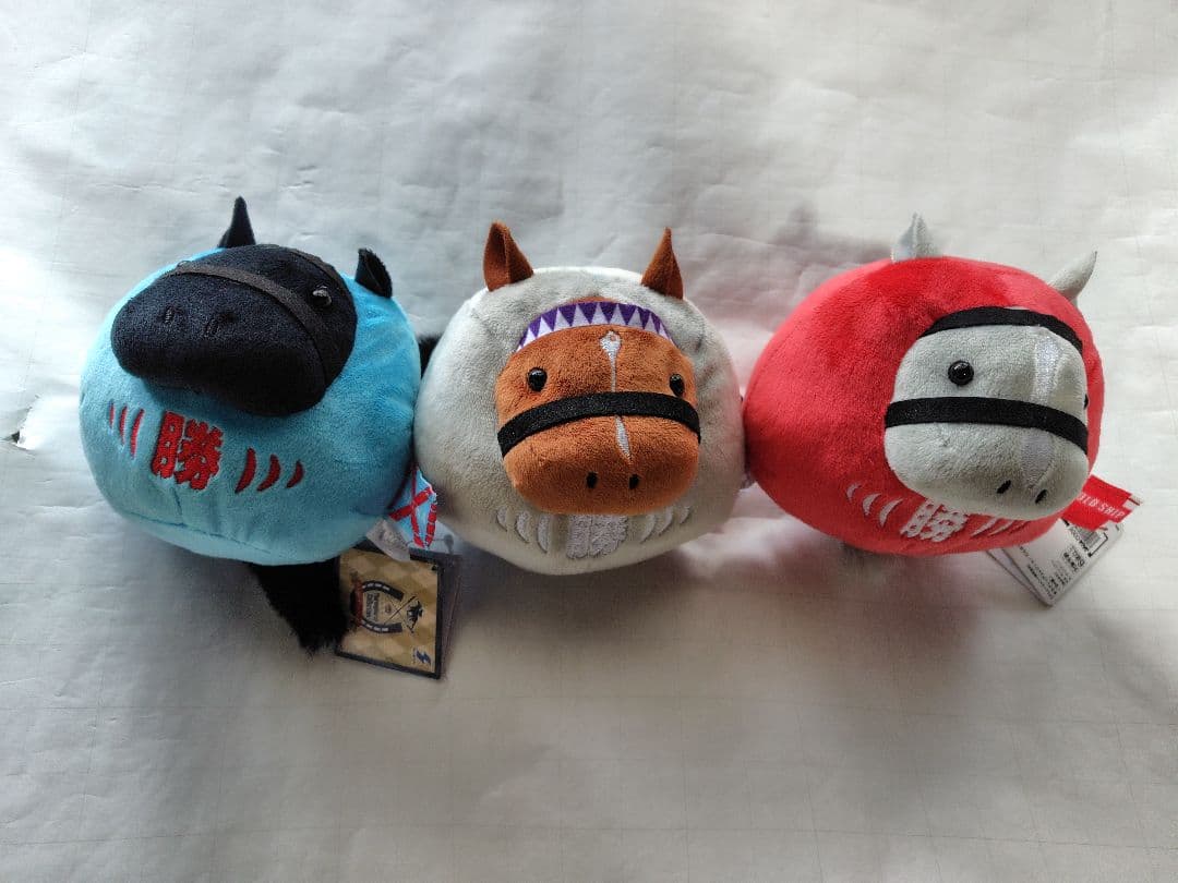 関雲長 サラブレッドコレクション だるまぬいぐるみ 3体セット サラブレッドコレクションだるまぬいぐるみ | オンラインクレーン