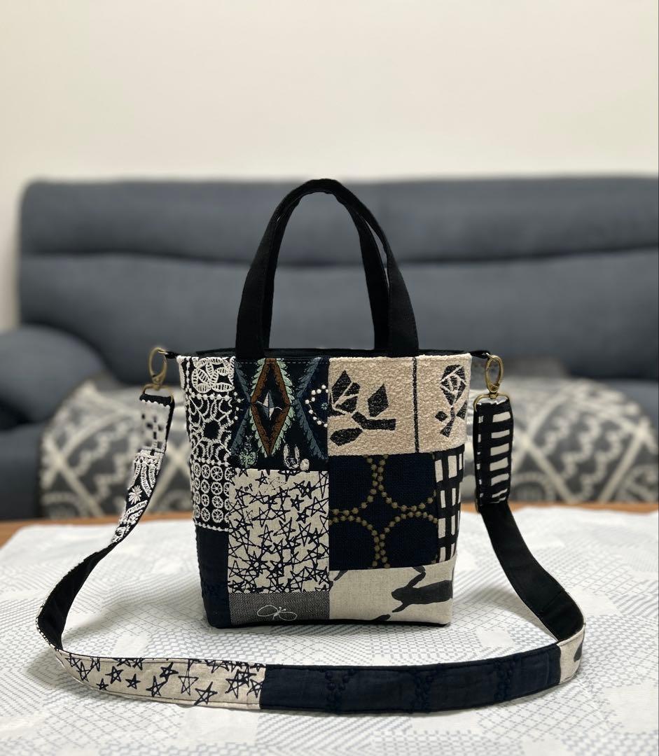 ハンドメイド*ミナペルホネン*ショルダー* パッチ