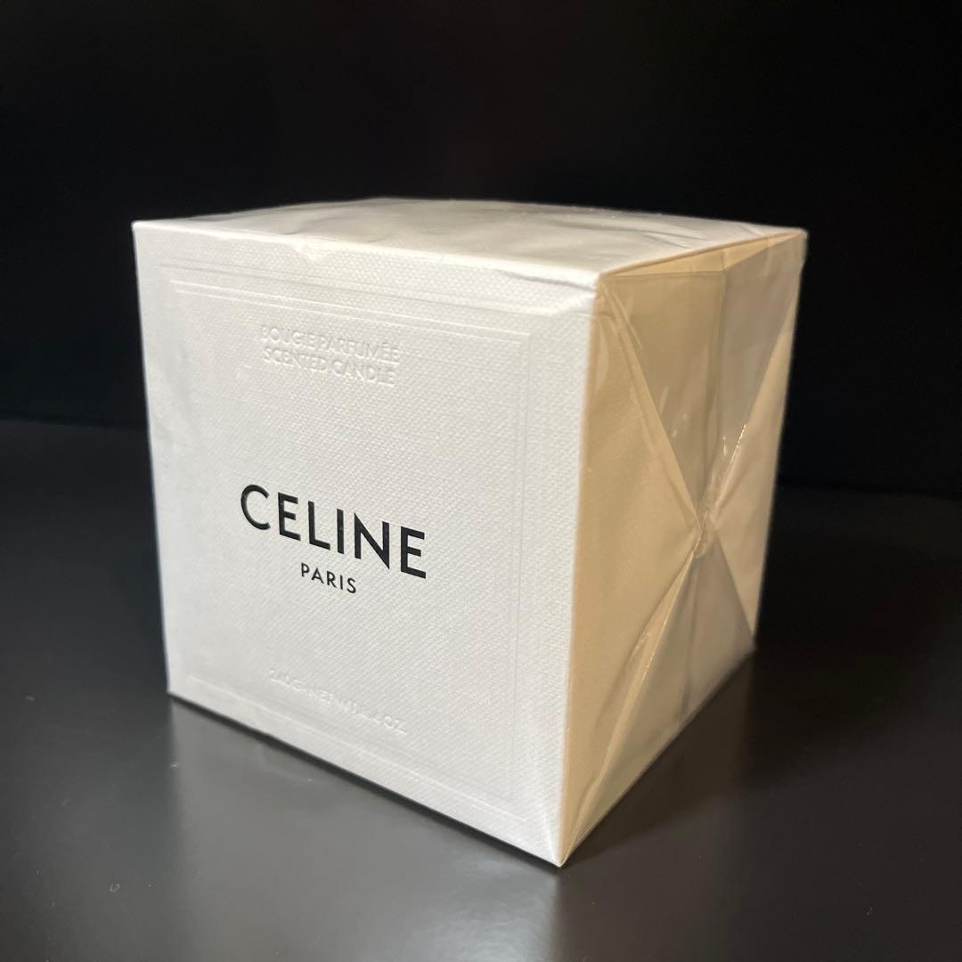 新品未開封 セリーヌ CELINE フレグランスキャンドル セリーヌの新作キャンドル「シランス・ブラン」はまろやかなバニラの