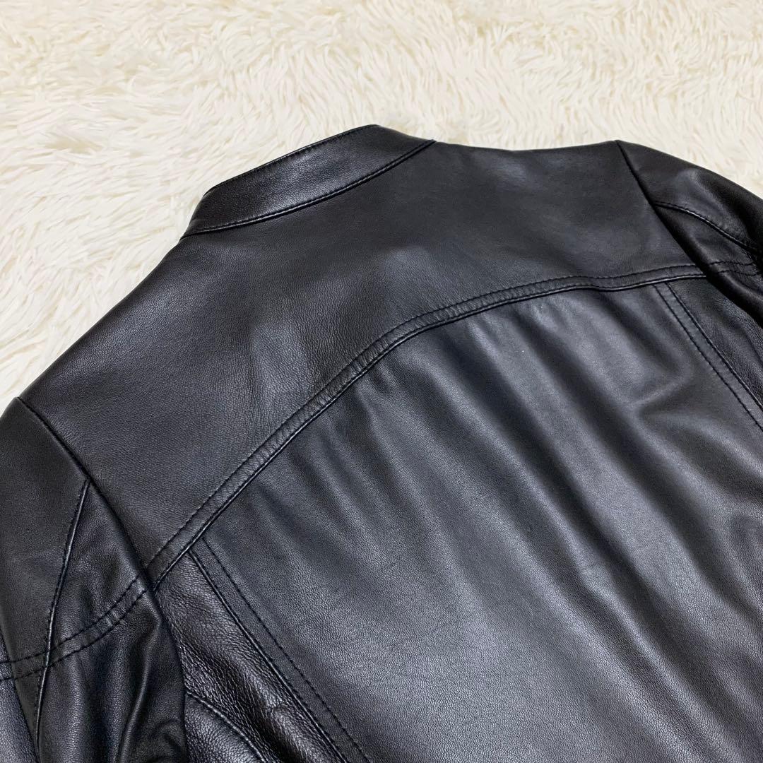 ⭐Mian⭐様専用】ディーゼル ライダースジャケット シングル 黒 XS相当