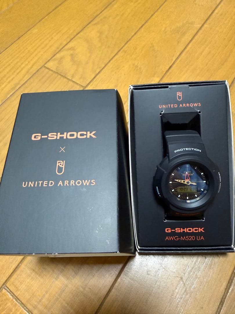 【美品】ユナイテッドアローズ別注 　G-SHOCK　AWG-M520UA 別注】 ＜G―SHOCK＞ AWG―M520UA/腕時計