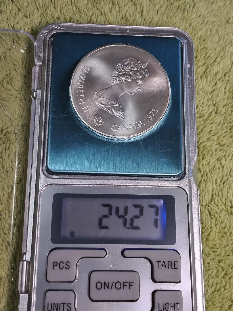 hab030 カナダ 1973年 ＄5 銀貨 モントリオールオリンピック - メルカリ